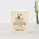 Recherche de biche vœux cartes Floral
