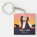Search for western wedding keychains Cowboy