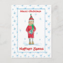 Recherche de grandson christmas vœux cartes Bleu