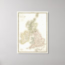 Search for british isles map canvas prints Colour