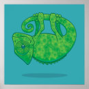 Search for cute lizard posters Green
