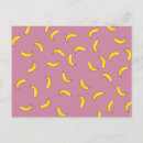 Search for yellow bananas postcards Food