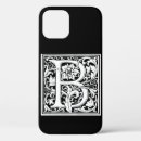 Search for initial b iphone cases Black