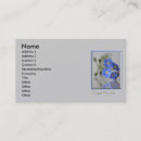 Search for forget me not business cards Flower