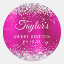 Search for hot pink sweet sixteen stickers Glam