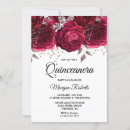 Recherche de burgundy roses quinceanera invitations Bordeaux