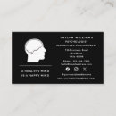 Search for school counselor business cards Brain