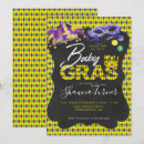 Search for mardi gras baby shower invitations Watercolor