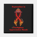 Search for a firefighter magnets Firewoman