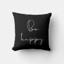 Recherche de être heureux coussins Bonheur