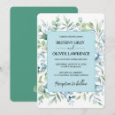 Search for outdoorsy wedding invitations Botanical foliage floral