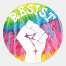 Search for resistance fist stickers Political