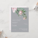 Recherche de rose gris mariage invitations Floral