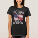 Search for volleyball player tshirts Grandpa