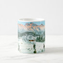 Recherche de paysage suisse tasses Neige