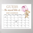 Search for baby shower guess the date Cute