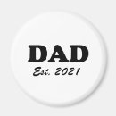 Search for fathers day magnets Black and white