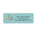 Search for starfish beach return address labels Shells
