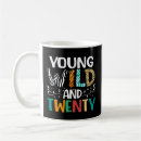 Search for 20 years old mugs 20th birthday