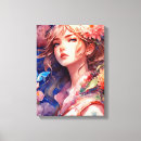 Search for manga canvas prints Kawaii