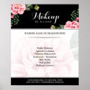 Search for makeup artist posters Black