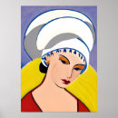 Search for art deco lady posters Flapper