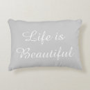 Search for inspirational quote pillows Typography