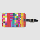 Recherche de pixel bagages étiquettes Abstrait