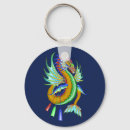 Search for gold dragon keychains Blue