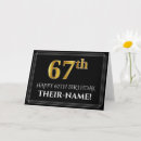 Search for sixty seven cards 67 years old