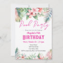 Search for teen pool party invitations Tropical