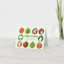 Recherche de décorations de noël cartes Rétro