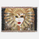 Search for mardi gras blankets Masquerade