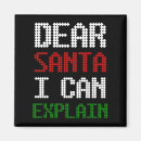 Recherche de peu de noël magnets Drôle