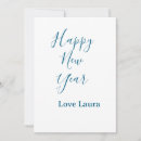 Search for name new years cards Calligraphy typography elegant
