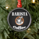 Search for barista ornaments Latte