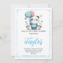 Search for panda bear invitations Boy
