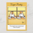 Search for yoga party invitations Fun