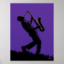 Recherche de saxophoniste posters Joueur de saxophone