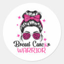 Search for breast cancer warrior stickers Fighter