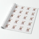 Search for funny santa wrapping paper Reindeer