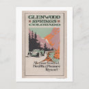 Search for vintage health postcards Glenwood
