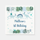 Search for dinosaur napkins Dinosaur first birthday