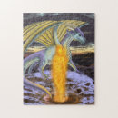 Search for mythical creature puzzles Medieval