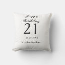 Search for happy birthday pillows 10 20 30 40