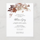 Search for autumn bridal brunch invitations Burnt orange