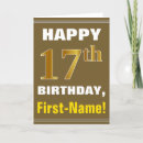 Search for seventeenth birthday cards 17 years old