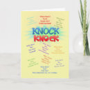 Search for knock knock joke cards Funny