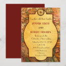 Search for vintage travel wedding invitations Elegant