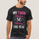 Recherche de turning 50 tshirts Birthday